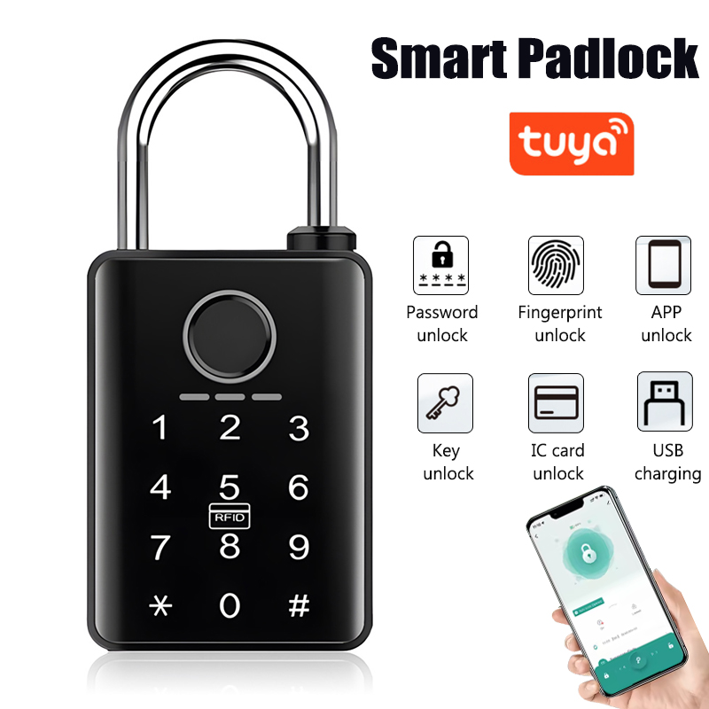 Smart Home Door Lock - 투야 스마트 도어락 지문 자물쇠 비밀번호