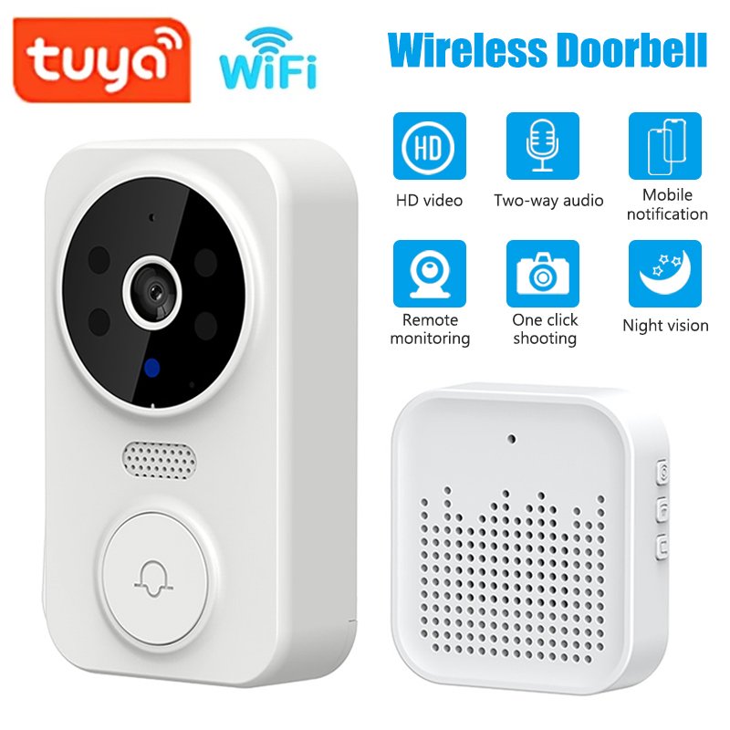 Smart Home Video Doorbell - WiFi 스마트 비디오 초인종 카메라 야간