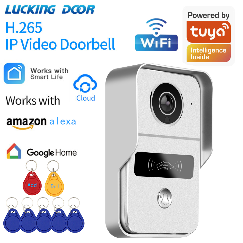 Smart Home Video Doorbell - 투야 스마트 초인종 카메라, 와이파이 무선