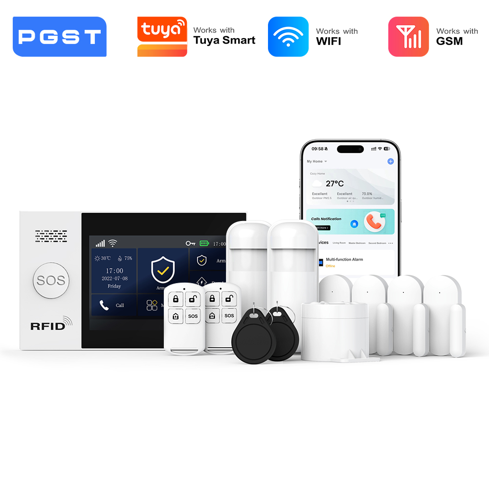 Smart Home Demo Kit - PGST 2G GSM WiFi 알람 시스템