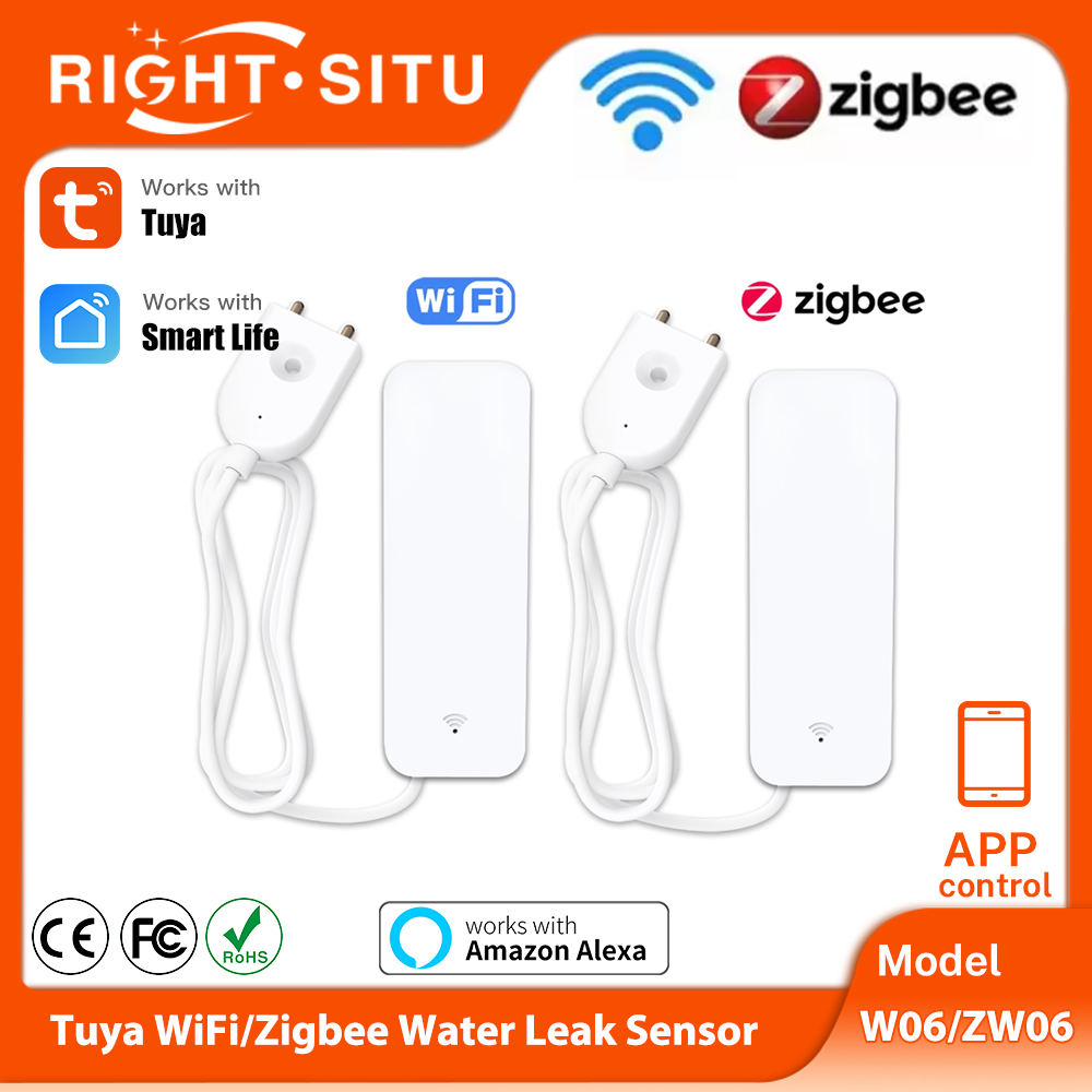 Smart Home Green - Tuya WiFi Zigbee 물 센서 스마트