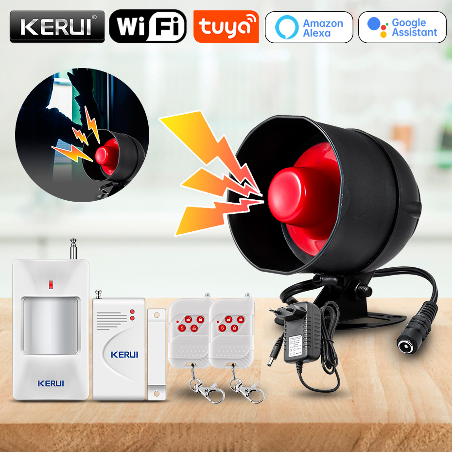 Smart Home Theater - KERUI Tuya 스마트 WIFI 무선 보안