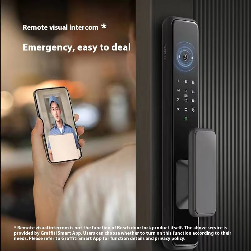 Smart Home Door Lock - 완전 자동 스마트 잠금장치 EL600Vf 비디오