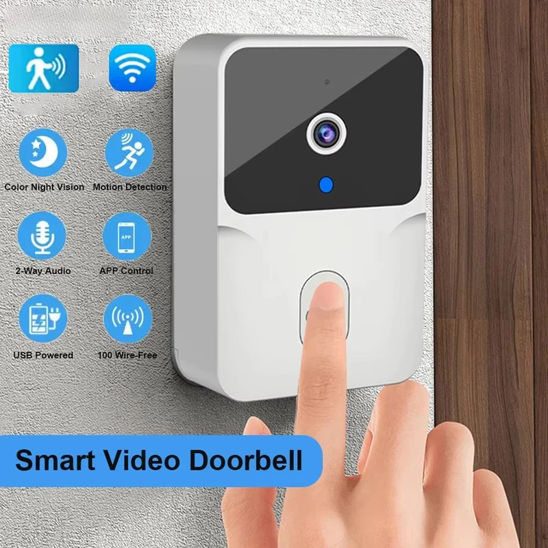Smart Home Video Doorbell - 스마트 홈 WiFi 비디오 초인종 무선