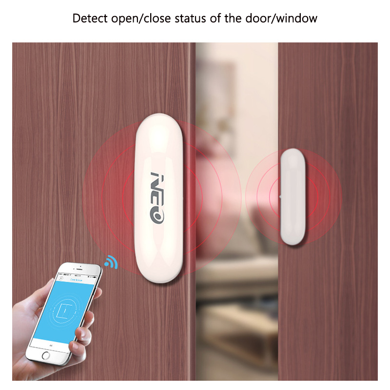 Door Window Sensor - 지능형 무선 도어 자기 감지기 알람