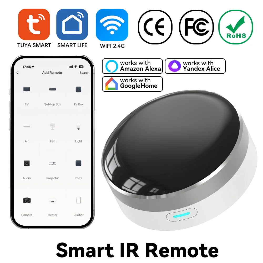 Smart Home Registration - YFK WiFi 스마트 IR 블래스터 범용