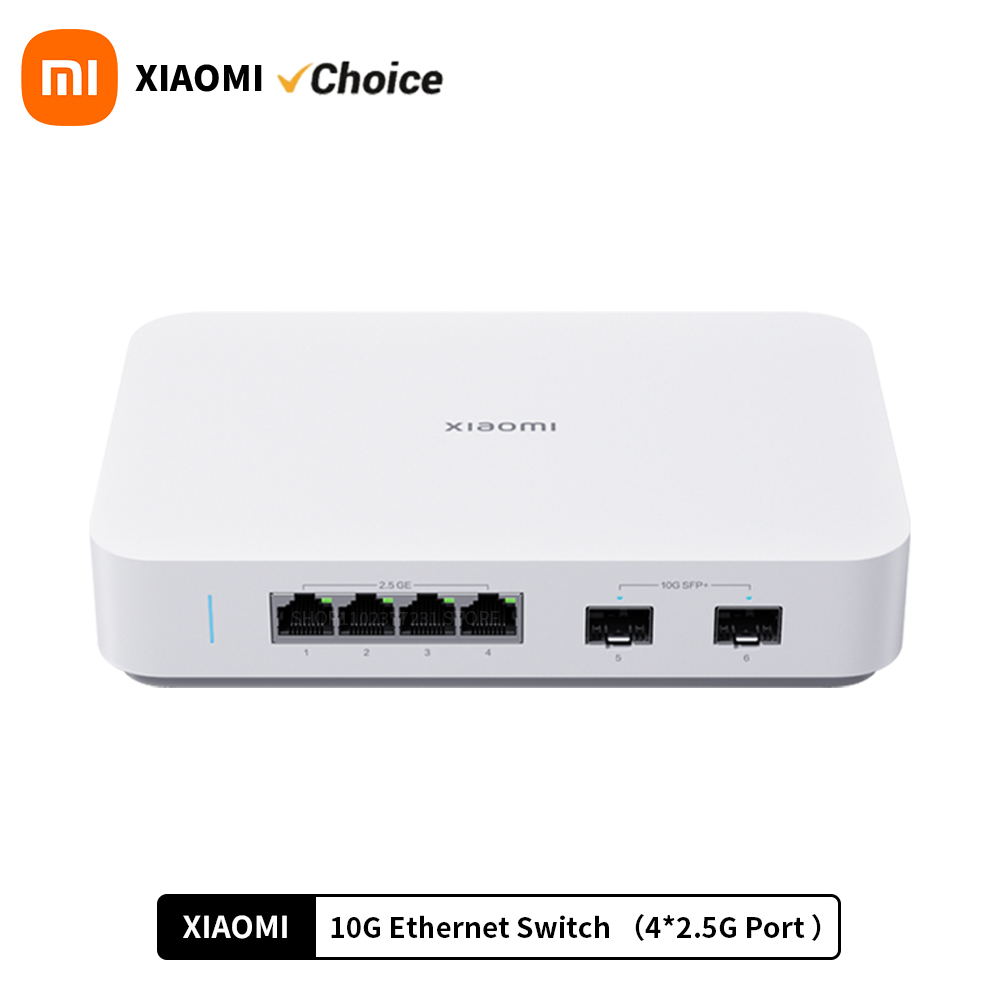 Smart Home Xiaomi Hub 2 - 새로운 Xiaomi Mi 10G 이더넷 스위치