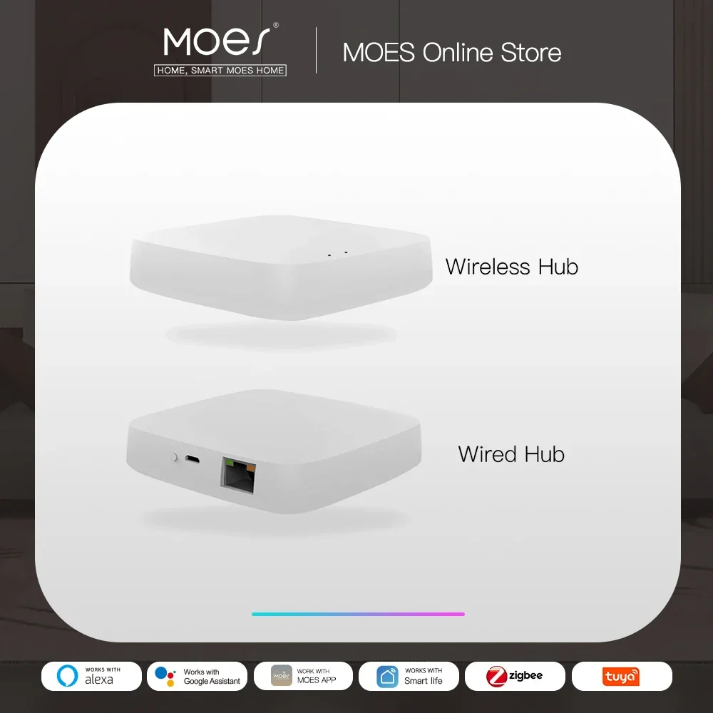 Smart Home Outdoor - Tuya ZigBee 3.0 스마트 게이트웨이 허브
