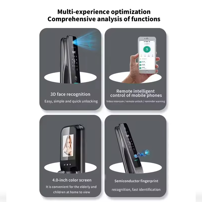 HX5 스마트 도어락 3D 얼굴인식 WiFi 디지털 전 - Smart Home Door Lock 리뷰 및 가격