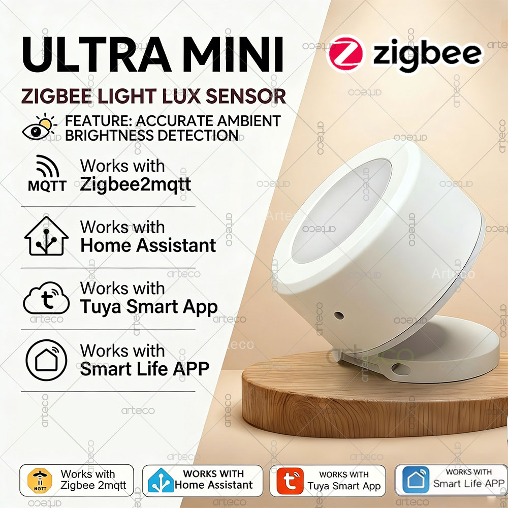 울트라 미니 지그비 광 센서 조도 감지기 럭스 밝기 모 - Smart Home Automation System 리뷰 및 가격