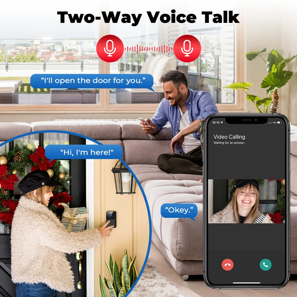 2026 와이파이 비디오 초인종 1080P 투야 스마트 - Smart Home Video Doorbell 리뷰 및 가격