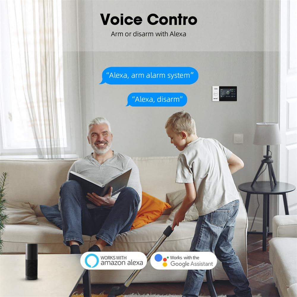 2.4G WIFI 스마트 GSM 알람 시스템, TUYA - Smart Home Automation System 리뷰 및 가격