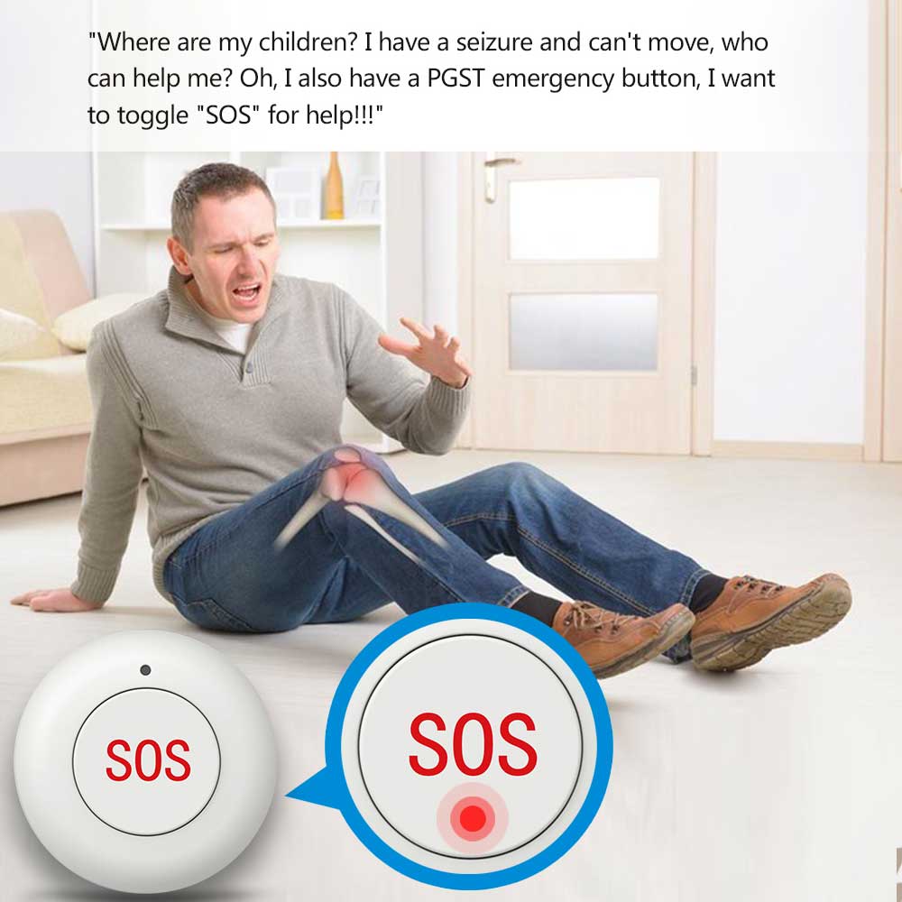 무선 SOS 버튼 스마트 홈 게이트 보안 초인종 433 - Smart Home Automation System 리뷰 및 가격