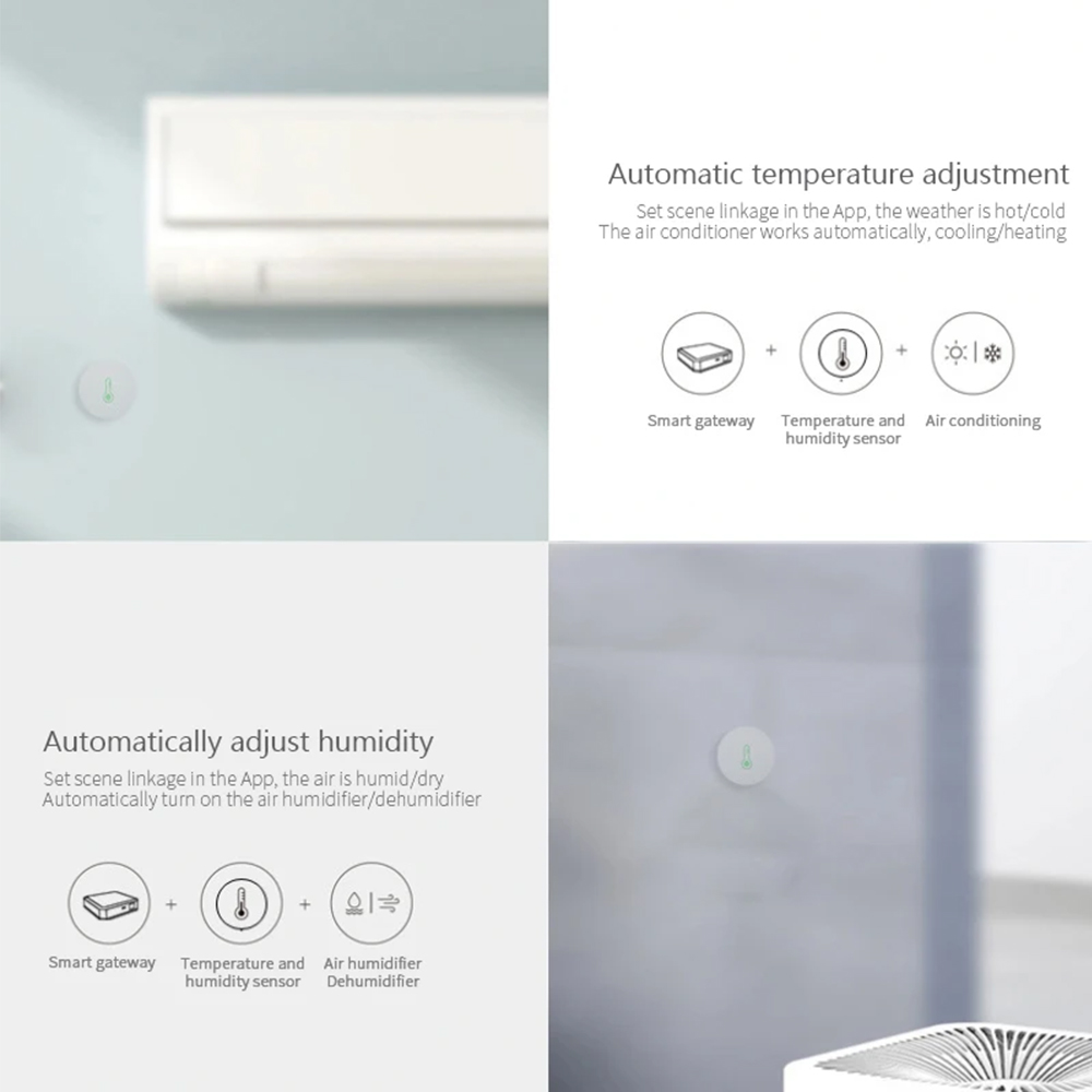 Tuya 스마트 Zigbee 온도 및 습도 센서 App - Smart Home Automation System 리뷰 및 가격