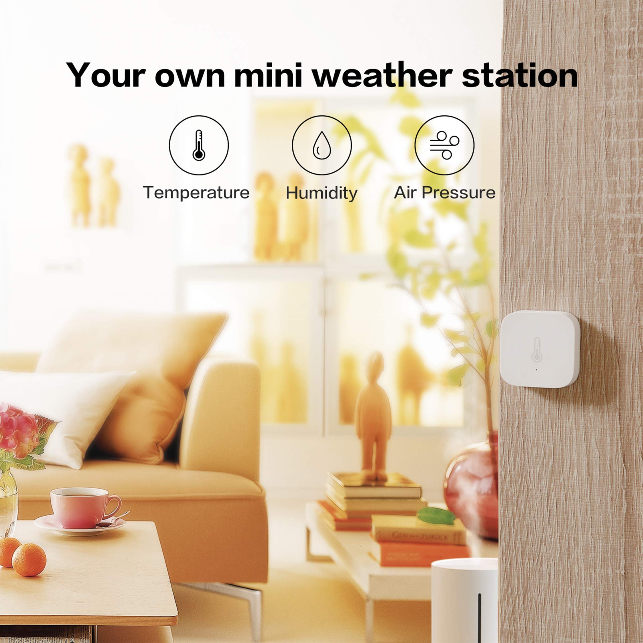1/2/4 Pcs Aqara Zigbee 무선 온도 습 - Smart Home Xiaomi Hub 2 리뷰 및 가격
