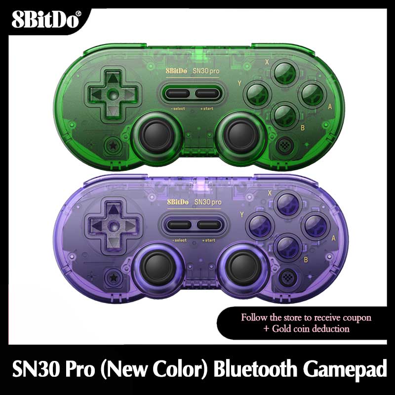 8Bitdo SN30 Pro 블루투스 게임 패드 컨트롤 - Smart Home Raspberry Pi 리뷰 및 가격