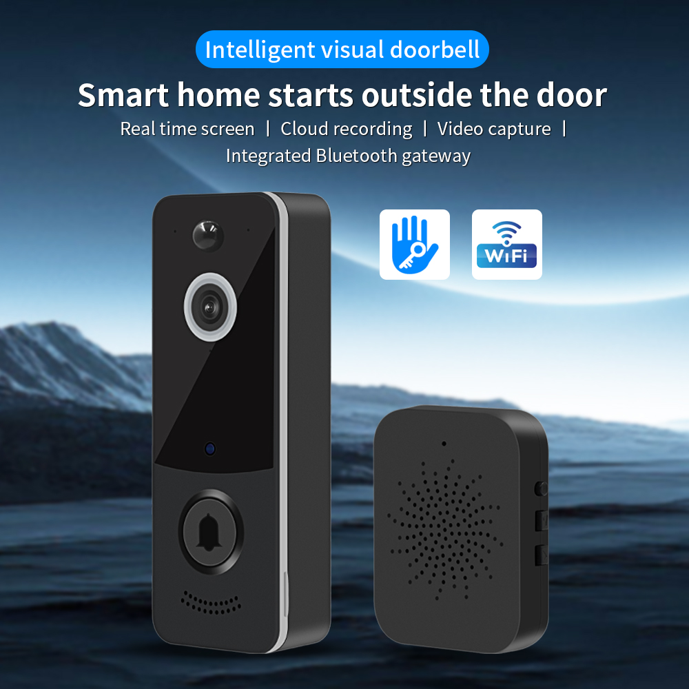 1080P WIFI 비디오 초인종 TTLOCK 앱 스마 - Smart Home Battery Camera 리뷰 및 가격