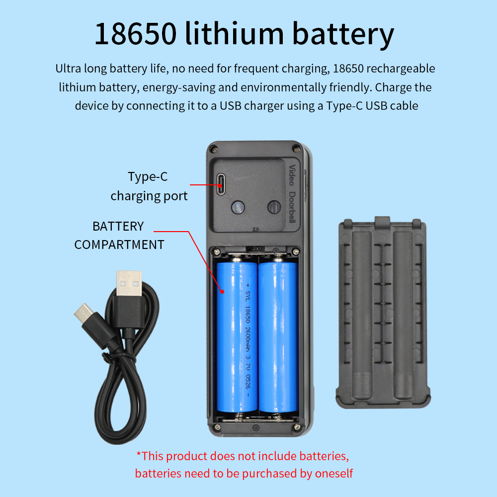 1080P WIFI 비디오 초인종 TTLOCK 앱 스마 - Smart Home Battery Camera 리뷰 및 가격