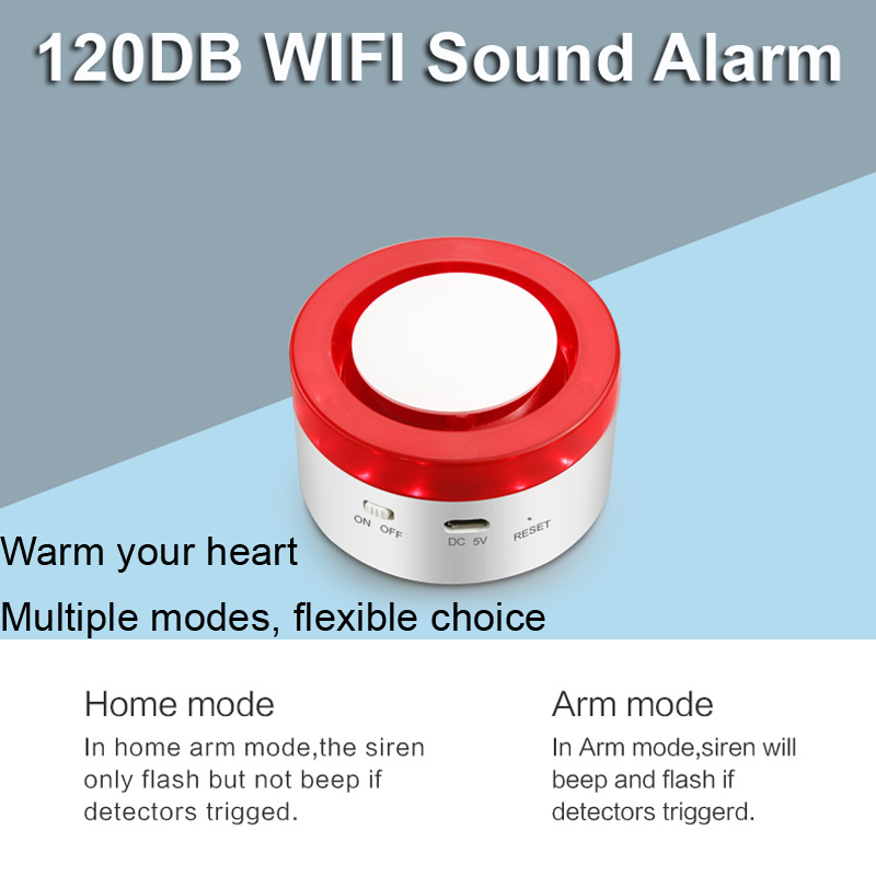 와이파이 투야 홈 경보 시스템, 120DB 무선 와이파 - Smart Home Automation System 리뷰 및 가격