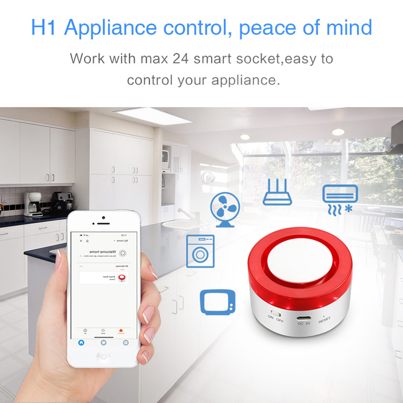 와이파이 투야 홈 경보 시스템, 120DB 무선 와이파 - Smart Home Automation System 리뷰 및 가격