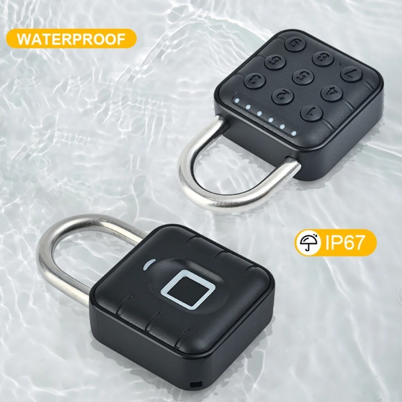 Tuya 스마트 생체 인식 지문 도어 잠금 장치 전자  - Smart Home Door Lock 리뷰 및 가격