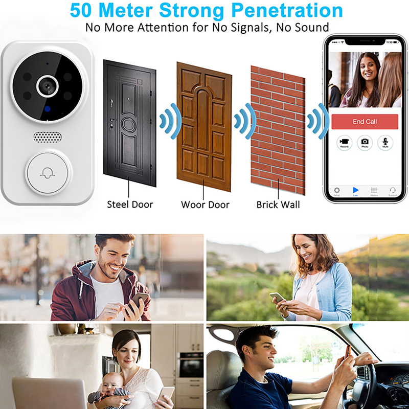 WiFi 스마트 비디오 초인종 카메라 야간 투시경 스마 - Smart Home Video Doorbell 리뷰 및 가격