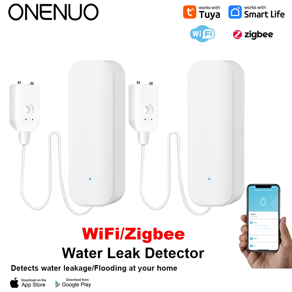 WiFi/Zigbee 워터 센서 Tuya 누출 경보 홍 - Smart Home Automation System 리뷰 및 가격
