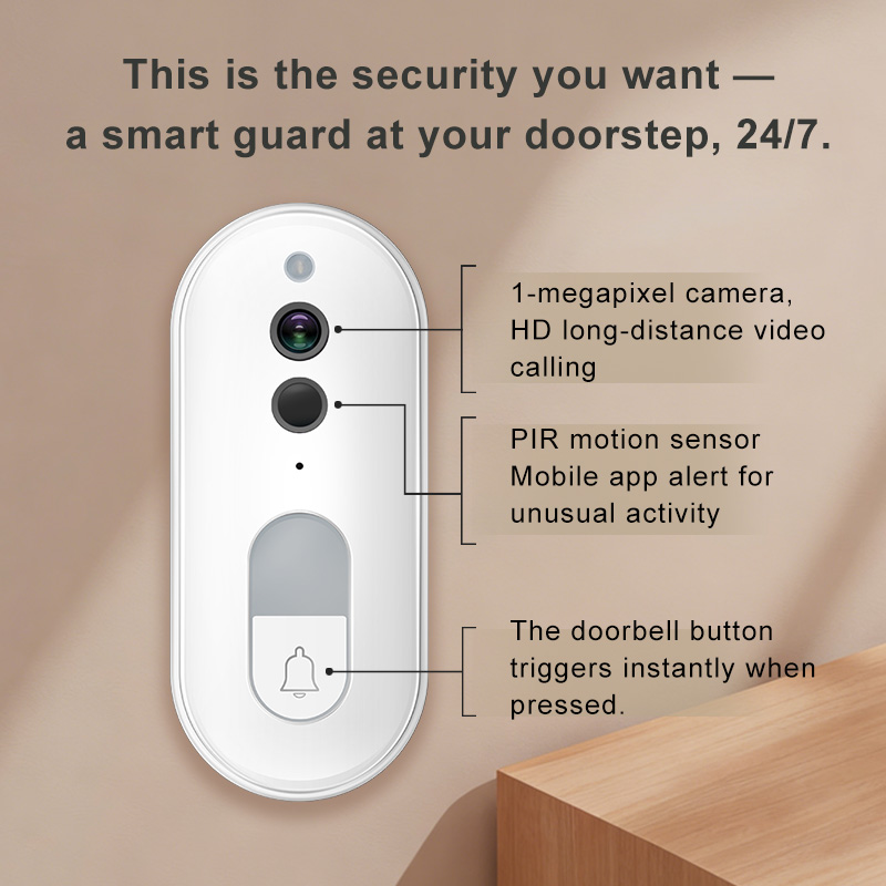 Tuya 스마트 비디오 초인종 무선 1080P HD 실 - Smart Home Battery Camera 리뷰 및 가격