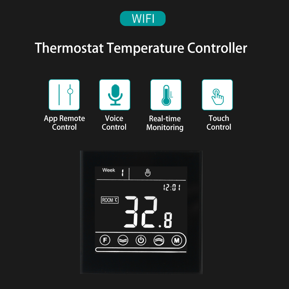 와이파이 온도조절기 온도 컨트롤러 물 전기 바닥 난방  - Smart Home Green 리뷰 및 가격