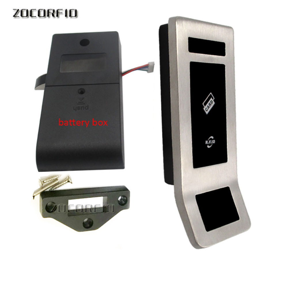 스테인레스 스틸 RFID 전자 사물함, 125khz R - Smart Home Door Lock 리뷰 및 가격