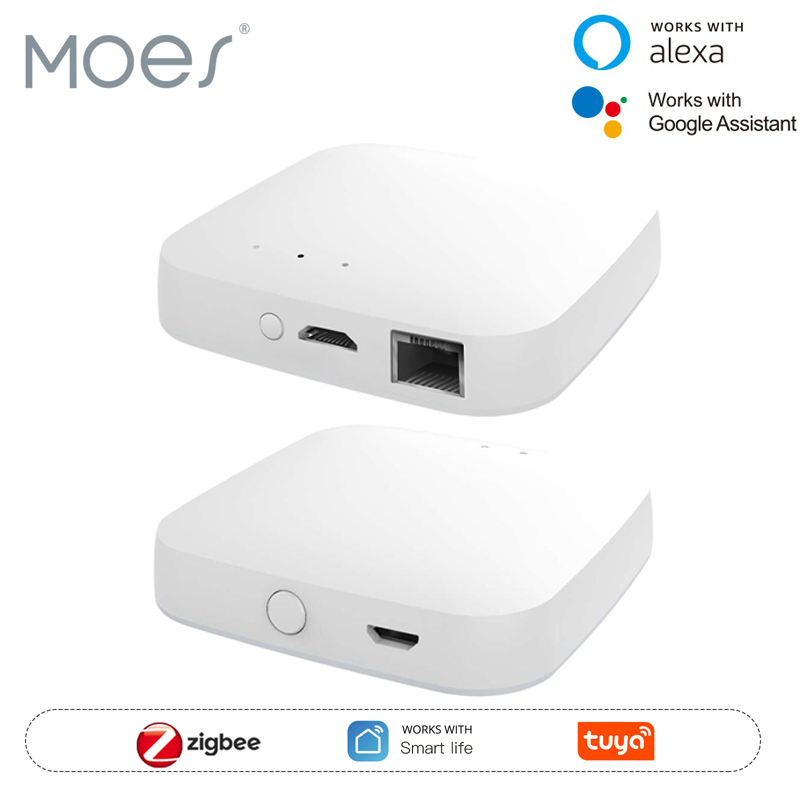 MOES Tuya ZigBee3.0 스마트 허브, 무선 - Smart Home Registration 리뷰 및 가격