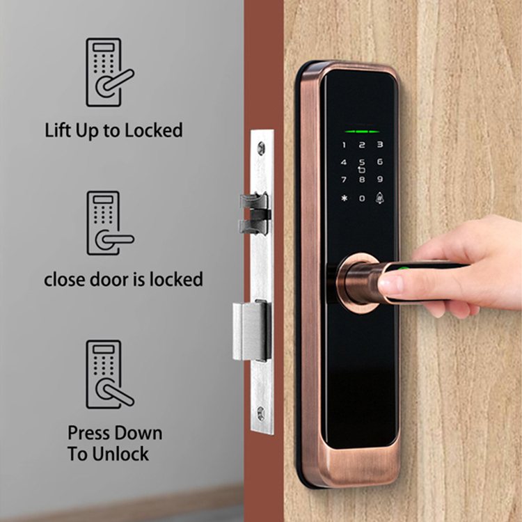 디지털 스마트 도어락 비밀번호 홈 우드 소형 전자 미니 - Smart Home Door Lock 리뷰 및 가격