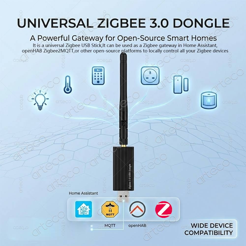 Zigbee 3.0 USB 동글 홈 어시스턴트용 범용  - Smart Home Registration 리뷰 및 가격