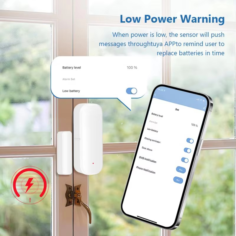 ZigBee 무선 도어 윈도우 센서 스마트 홈 자기 보 - Door Window Sensor 리뷰 및 가격