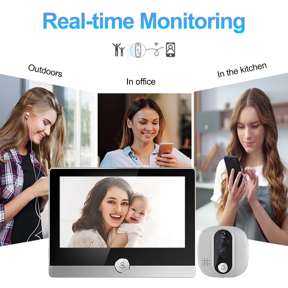 투야 와이파이 문짝 벨 카메라, 구글 알렉사 스마트 라 - Smart Home Battery Camera 리뷰 및 가격