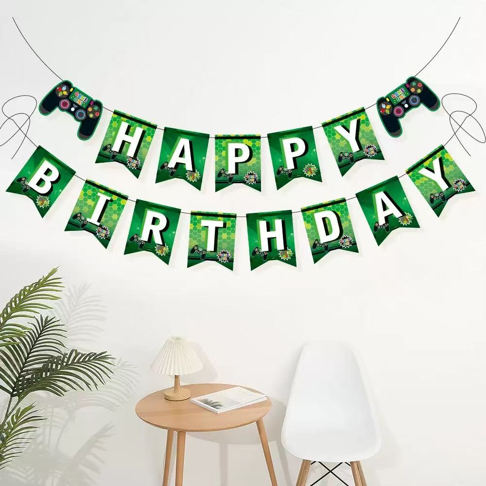파란색과 녹색 게임 5개, 생일 축하, 깃발 펼치기 컨 - Smart Home Green 리뷰 및 가격