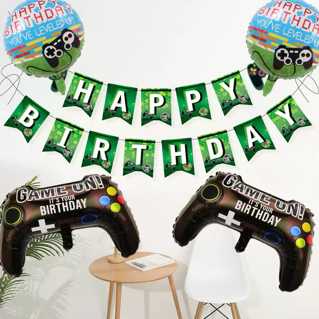 파란색과 녹색 게임 5개, 생일 축하, 깃발 펼치기 컨 - Smart Home Green 리뷰 및 가격