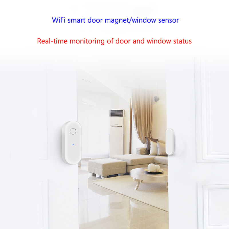 원격 수신 알람 Wi-Fi 지능형 도어 자기 감지기 그 - Door Window Sensor 리뷰 및 가격