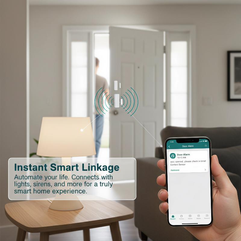 스마트 미니 도어/창문 센서 개폐 감지기 앱 원격 모니 - Door Window Sensor 리뷰 및 가격