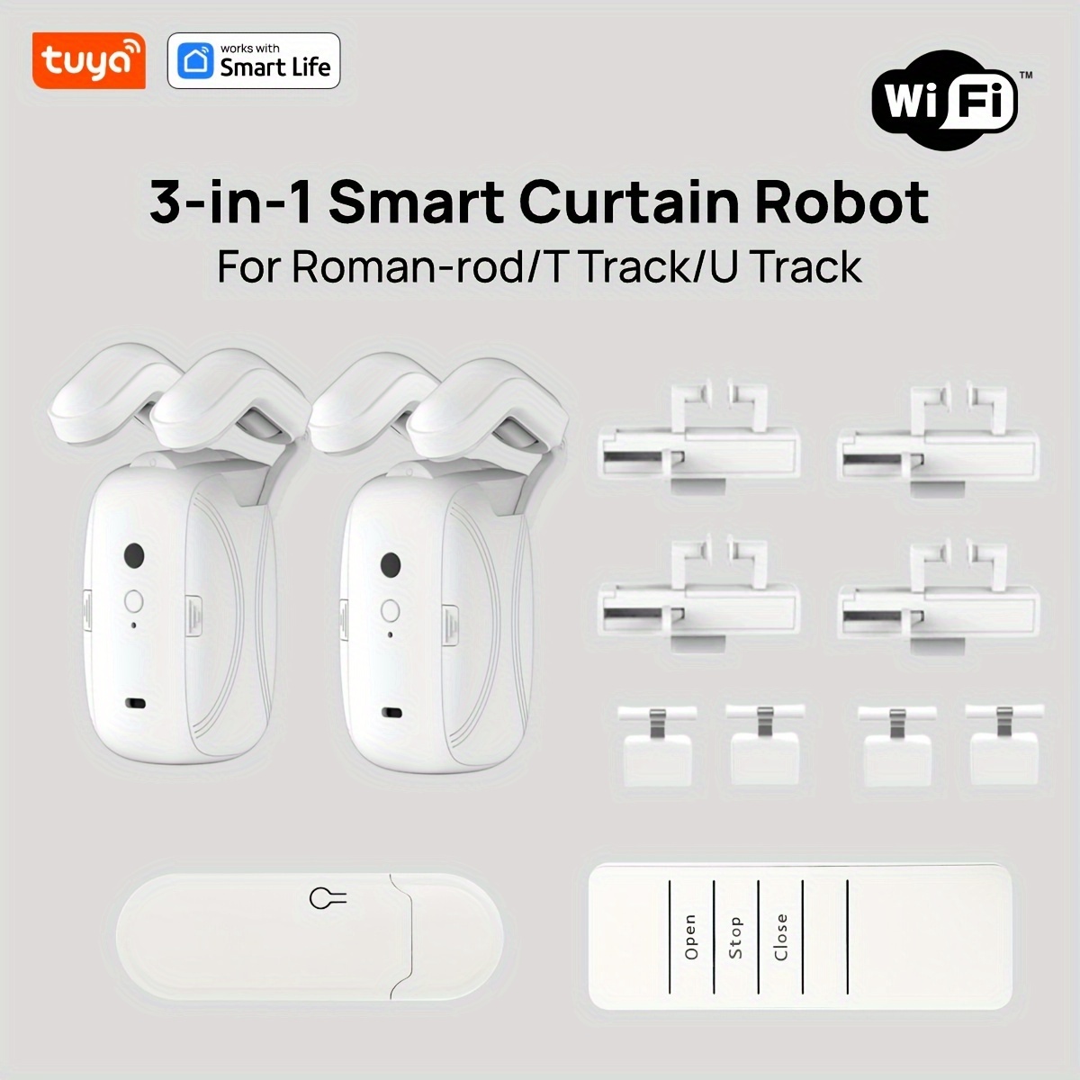 1/2개 투야 스마트 와이파이 커튼 로봇 (허브 포함  - Smart Home Registration 리뷰 및 가격