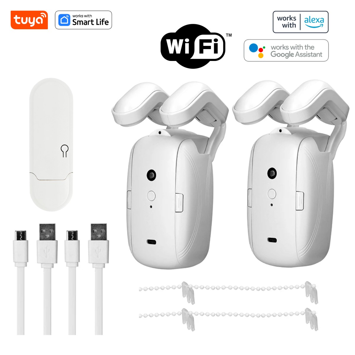 1/2개 투야 스마트 와이파이 커튼 로봇 (허브 포함  - Smart Home Registration 리뷰 및 가격