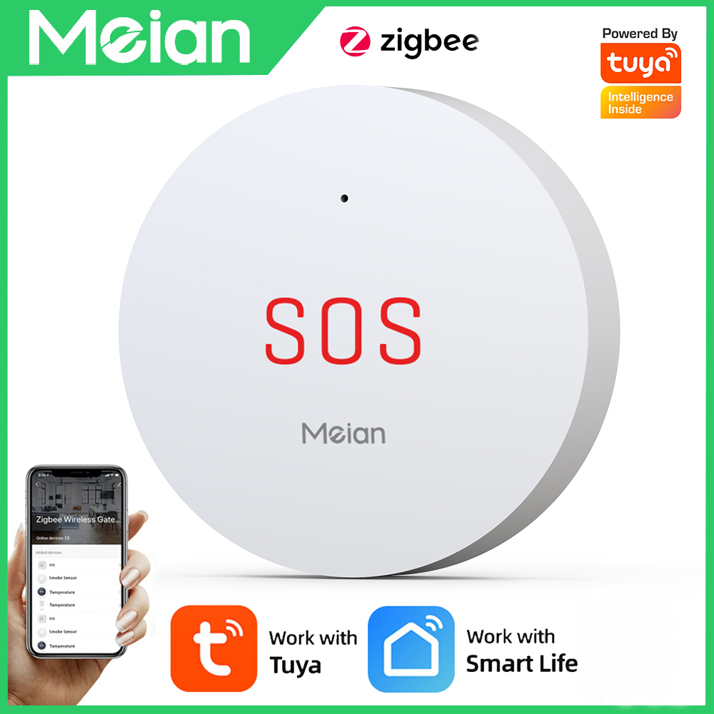 Zigbee 투야 SOS 비상 버튼, 홈 보안 경보 시 - Smart Home Automation System 리뷰 및 가격