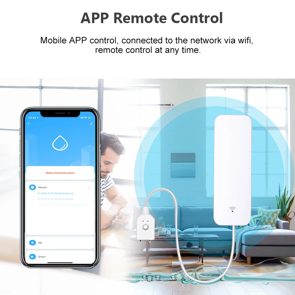 Tuya WiFi Zigbee 물 센서 스마트 누수 감 - Smart Home Green 리뷰 및 가격