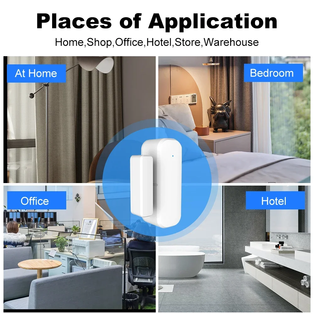 ZigBee 도어 윈도우 센서 게이트 개방 감지기 Tu - Door Window Sensor 리뷰 및 가격