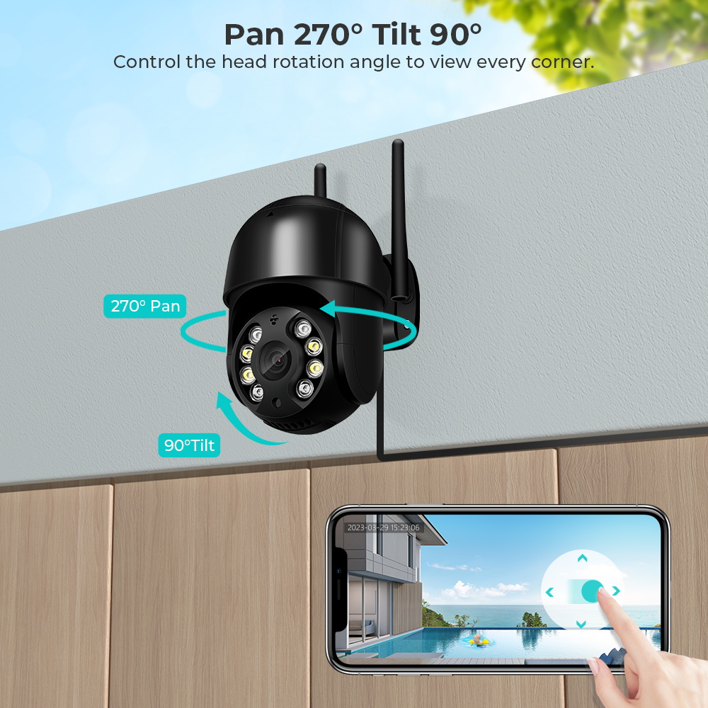 8MP 야외 4.0X 줌 감시 보안 카메라 방수 카메라 - Smart Home Imou 리뷰 및 가격
