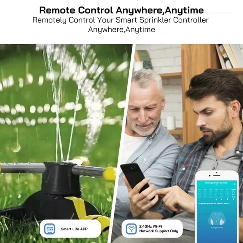 Tuya WiFi 스마트 스프링클러 컨트롤러 8 구역  - Smart Home Devices 리뷰 및 가격