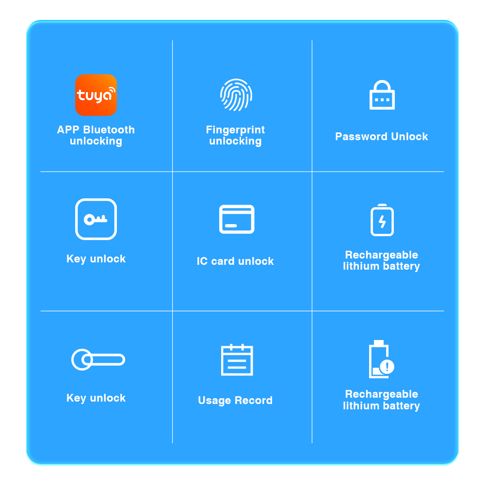 ICCSSI Tuya 블루투스 스마트 도어 잠금 장치  - Smart Home Green 리뷰 및 가격