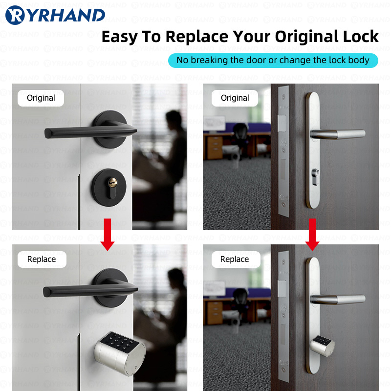 스마트 유로 원통형 도어락 ttlock 앱 키리스 보안 - Smart Home Door Lock 리뷰 및 가격