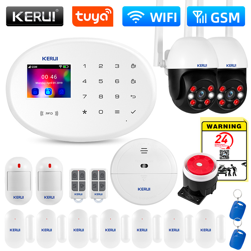KERUI W202 와이파이 GSM 경보 시스템 키트, - Smart Home Demo Kit 리뷰 및 가격