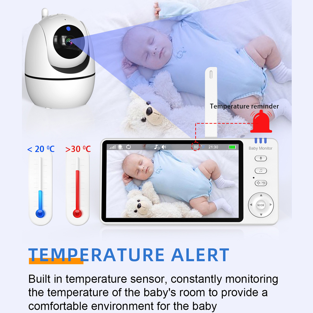 카메라와 오디오가 포함된 비디오 베이비 모니터, 5인치 - Smart Home Battery Camera 리뷰 및 가격